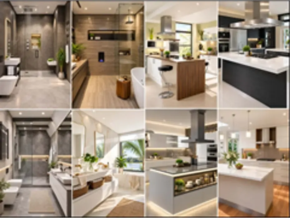 Luxury bathrooms